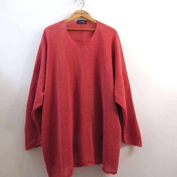 Eskandar Pure Linen Pullover Tunic - Picture 3 of 4